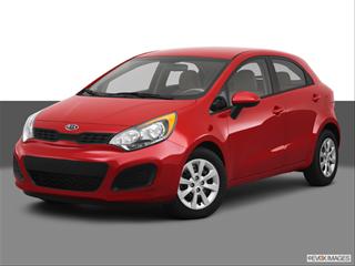 2013 Kia Rio Front angle medium view
